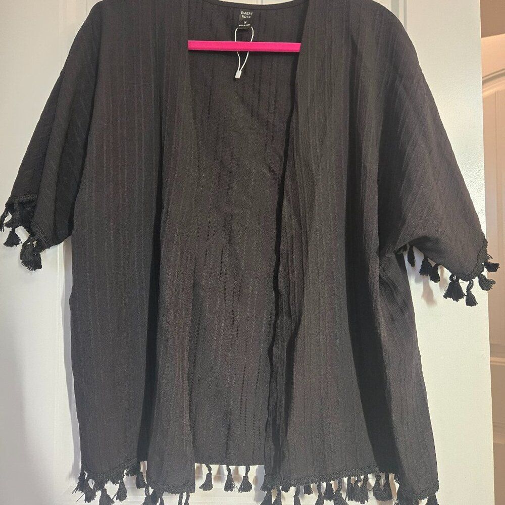 Black kimono by Emery Rose size M